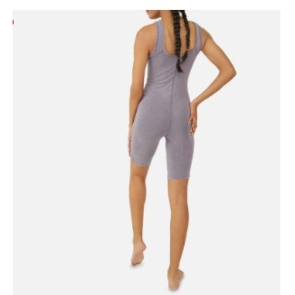 Free People Movement Nightingale Purple Hot Shot Romper | Size XS - Picture 3 of 8